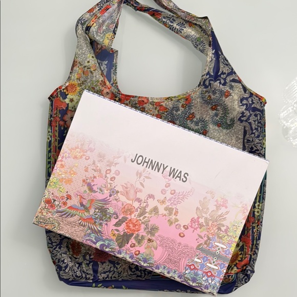 Johnny Was Purple Embroidered Tunic - Picture 3 of 6